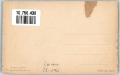 sign. Louraine Frau Pelzmode Muff Spitz Gebrauchsspuren