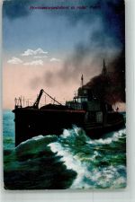 Hochseetorpedoboot Kaiserl. Marine A.E.K. II. Matr. Artl. Abt. Marine 1916