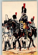 Elite Gendarmerie d. Kaiserlichen Garde 1807 Nr. 8 Befreiungskrieg 1789-1815 Künstlerkarte