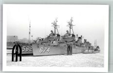Winter Zerstörer 562 u. 674 Marine