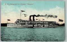 Streamer Kingston R. u. O. Navigation Co. Raddampfer