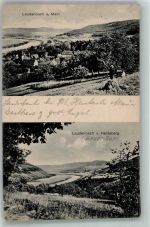 97753 W8782 Laudenbach b Gemünden a Main 1924 - Blick vom Heldenberg