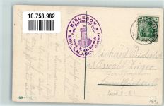 02736 O8701 Beiersdorf b Löbau 1914 Künstlerkarte Blick über Beiersdorf nach Süd u. Süd Ost
