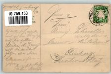 85049 W8070 Ingolstadt , Donau 1901 - Rathaus Marktszene