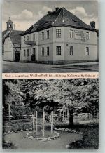 06537 O4712 Kelbra - Gasthaus zum weißen Roß Garten