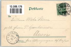 35390 W6300 Gießen , Lahn 1900 Lithographie Philosophenwald Gasthaus zum Philosophenwald