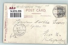 Raphael Tuck Oilette Hiawatha Indianer 1905 Künstlerkarte