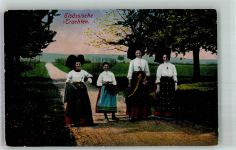 Frauen Trachten Elsass 1915