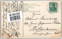 sign. Berkeley, Stanley Gutmütiger Bernhardiner mit zänkischem kleinen Hund Dackel 1908 Künstlerkarte