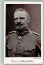 General der Artillerie Max von Gallwitz in Uniform Eisernes Kreuz WK I Fotograf Kühlewindt General