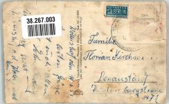 92660 W8482 Neustadt a.d.Waldnaab Gebrauchsspuren Wöllershof Verwaltungsgebäude Foto AK