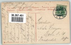 18435 O2300 Stralsund 1909 - Knieperstein Marienkirche