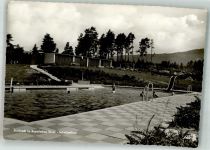 93471 W8498 Arnbruck Foto AK Schwimmbad Bademode