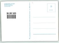 40210 W4000 Düsseldorf Künstlerkarte Am alten Schloßturm Auto Litfaßsäule Kirche Anne Kopp