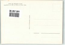 34513 W3544 Waldeck , Hess Lieder AK Mein Waldeck Pfarrer A. Koch um 1890