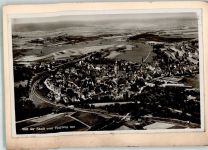 71263 W7252 Weil der Stadt FOTO KEINE AK Fliegeraufnahme Original aufmontierte Verlagsmusterkarte