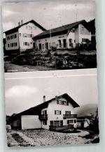 93479 W8491 Hohenwarth b Kötzting Foto AK Kino Pension und Gästehaus Geschwister Glasschröder