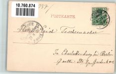 21465 W2057 Reinbek 1900 - Panorama des Ortes Verlag Knackstedt & Näther