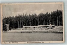 38640 W3380 Hahnenklee-Bockswiese , Oberharz 1929 Foto AK Schwimmbad am Kuttelbacher Teich