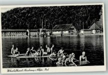 87484 W8964 Nesselwang Foto AK Schwimmbad