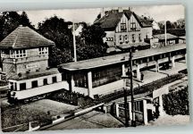 50389 W5047 Wesseling , Rheinl Foto AK Bahnhof