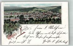 79539 W7850 Lörrach 1897 Lithographie