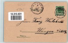 79539 W7850 Lörrach 1897 Lithographie
