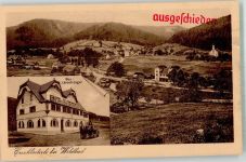 75337 W7546 Enzklösterle Gebrauchsspuren Gasthaus Enztallust