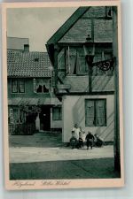 27498 W2192 Helgoland 1925 Foto AK Gasse Stiller Winkel