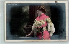 Portrait der Sängerin und Schauspielerin Annie Dirkens Operette