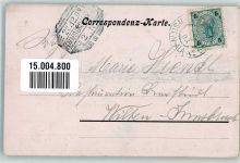 6311 Oberau 1912 Gebrauchsspuren Krämerei Mühlthal