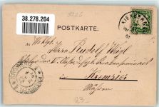 83352 W8226 Altenmarkt a d Alz 1901 Foto AK Kirche Klosterhof Baumburg