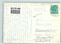 99894 O5804 Friedrichroda 1961 Foto AK Hotel FDGB Erholungsheim Walter Ulbricht