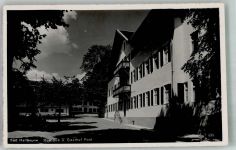 83670 W8173 Bad Heilbrunn Foto AK Gasthaus Post Kurhaus