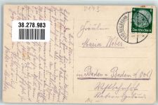 83670 W8173 Bad Heilbrunn Foto AK Gasthaus Post Kurhaus