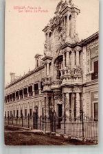 Sevilla Foto AK Schloss Palacio de San Telmo