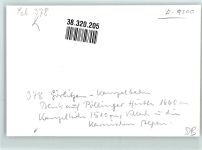 Pöllinger Hütte FOTO KEINE AK Gasthaus Gerltzen Kanzelbahn