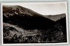 Melzergrundbaude Foto AK Riesengebirge