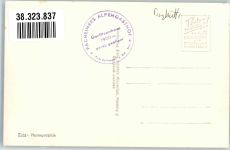 9520 Annenheim Foto AK Hüttenstempel Alpengasthaus Gerlitzenhaus Berglift Station