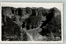 Hrensko Herrnskretschen 1939 Foto AK Gabrielensteig