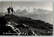 Dachstein Gebirge 1960 Foto AK Bergsteiger Dachstein