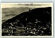 Porta Westfalica 1930 - 1940 fliegeraufnahme