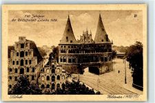 Lübeck 1926 700 Jahrfeier Reichsfreiheit 1926, Holstentor