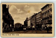 Hannover 1933 - 1945 Adlf Hitler Straße, Straßenbahn WK II