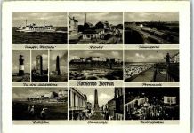 Borkum 1935 - 1945 Nordseebad, Dünenexpress, Promenade, Badeleben, Dampfer Westfalen, Leuchtturm, Bahnhof