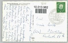 72270 W7292 Klosterreichenbach - Pension Waldfrieden