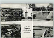 58540 W5882 Valbert , Westf - Kolbturm Freibad Listertalsperre