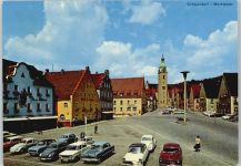 92421 W8460 Schwandorf , Bay - Marktplatz Kirche