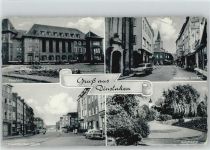46535 W4220 Dinslaken - Kreishaus Burgtheater Duisburger Strasse Friedrich-Ebert-Strasse