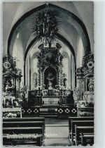 59872 W5778 Eversberg , Kr Meschede - Kath. Pfarrkirche Barockaltare 1720 u. 1760 Innenaufnahme